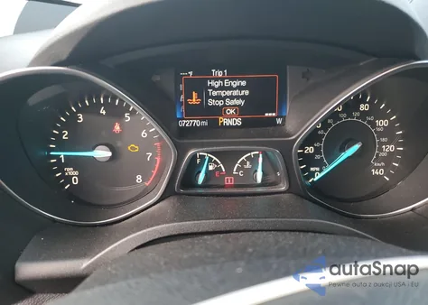 2017 Ford Escape Se из США, поврежденный, VIN 1FMCU9GD6HUD25962